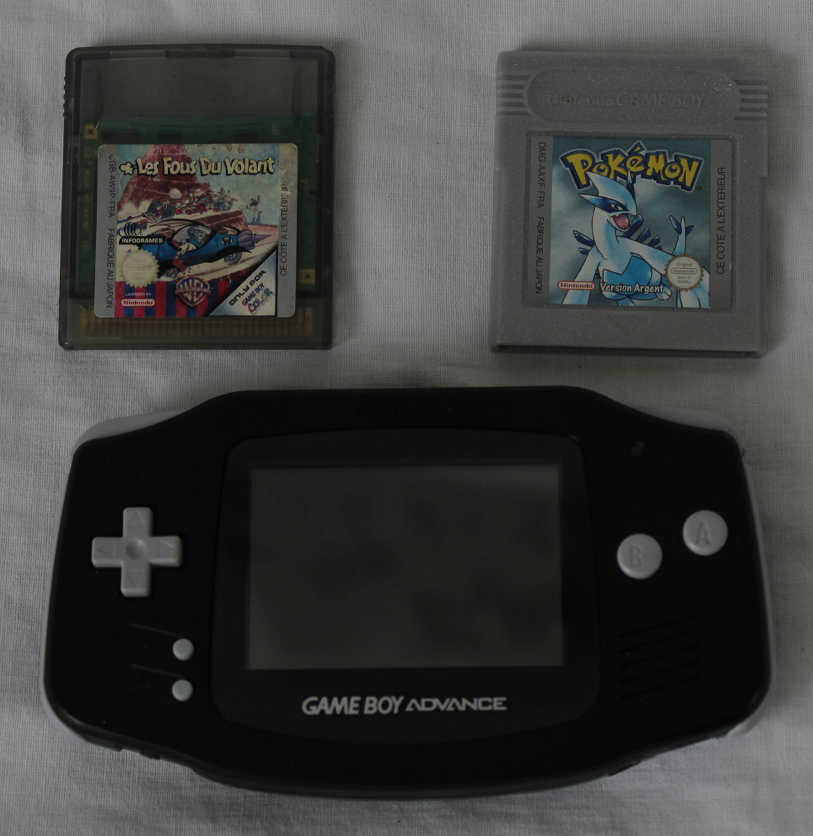 Nintendo Gameboy Advance, Les Fous Du Volant (GBC), Pokémon Silver (GBC)